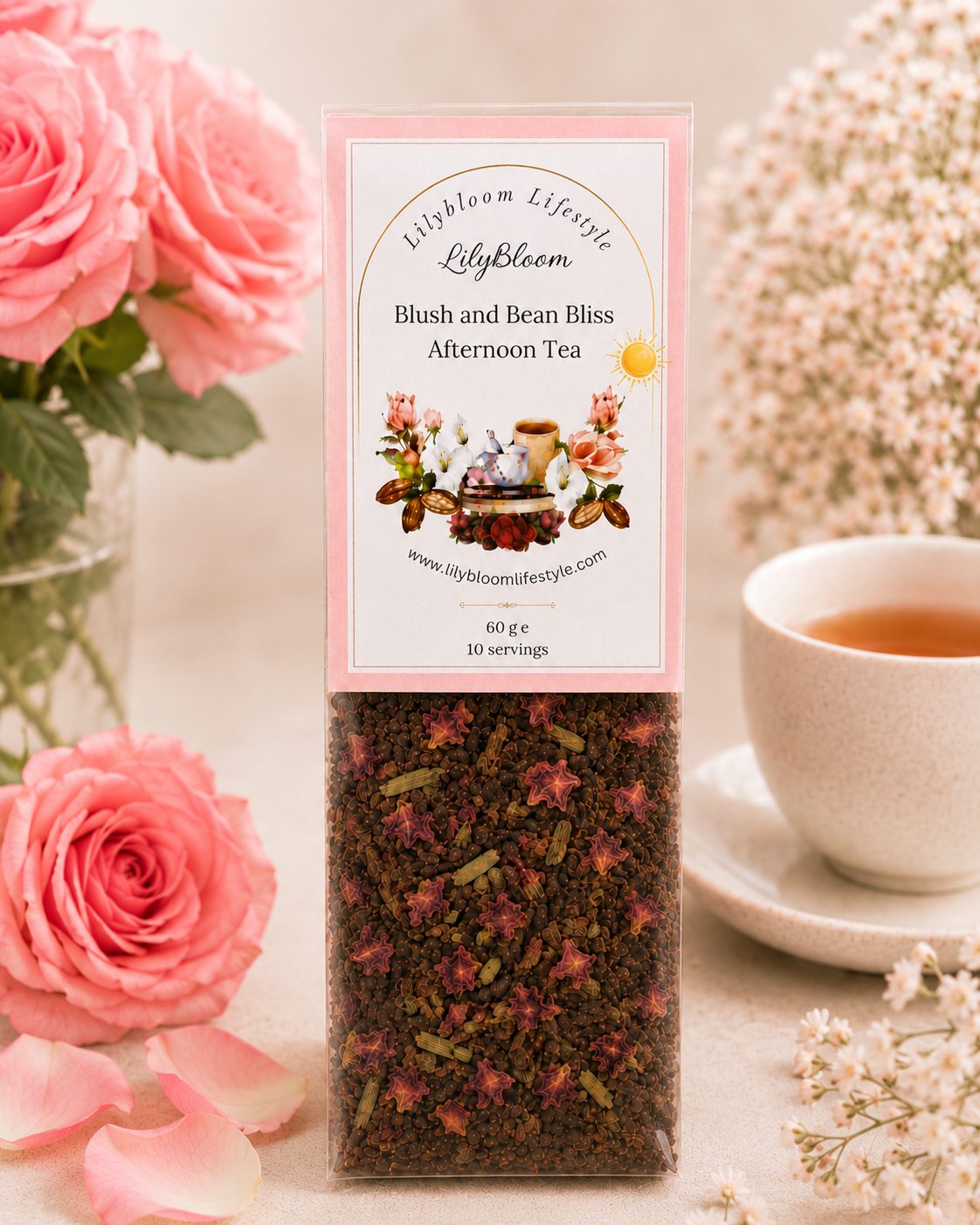 Blush and Bean Bliss Afternoon Tea