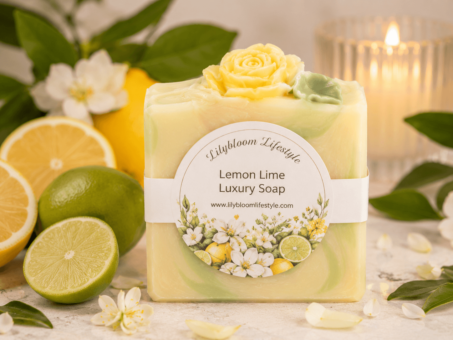Lemon Lime Luxury Soap